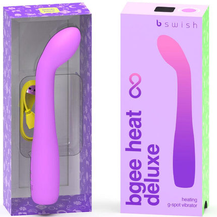 b swish bgee heat infinite deluxe vibratore ricaricabile lavanda silicone