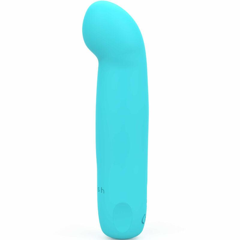 b swish bcute curve infinite classic vibratore ricaricabile in silicone blu