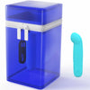 b swish vibratore ricaricabile in silicone blu bcute curve infinite classic edizione limitata