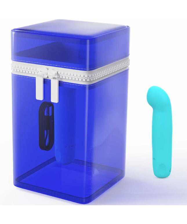 B SWISH - VIBRATORE RICARICABILE IN SILICONE BLU BCUTE CURVE INFINITE CLASSIC EDIZIONE LIMITATA