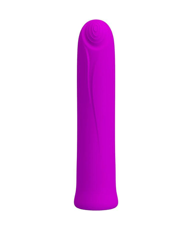 pretty love vibratore curtis mini super power 12 vibrazioni in silicone violetto