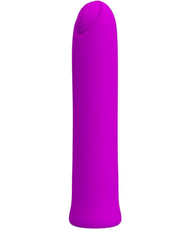 pretty love vibratore curtis mini super power 12 vibrazioni in silicone violetto