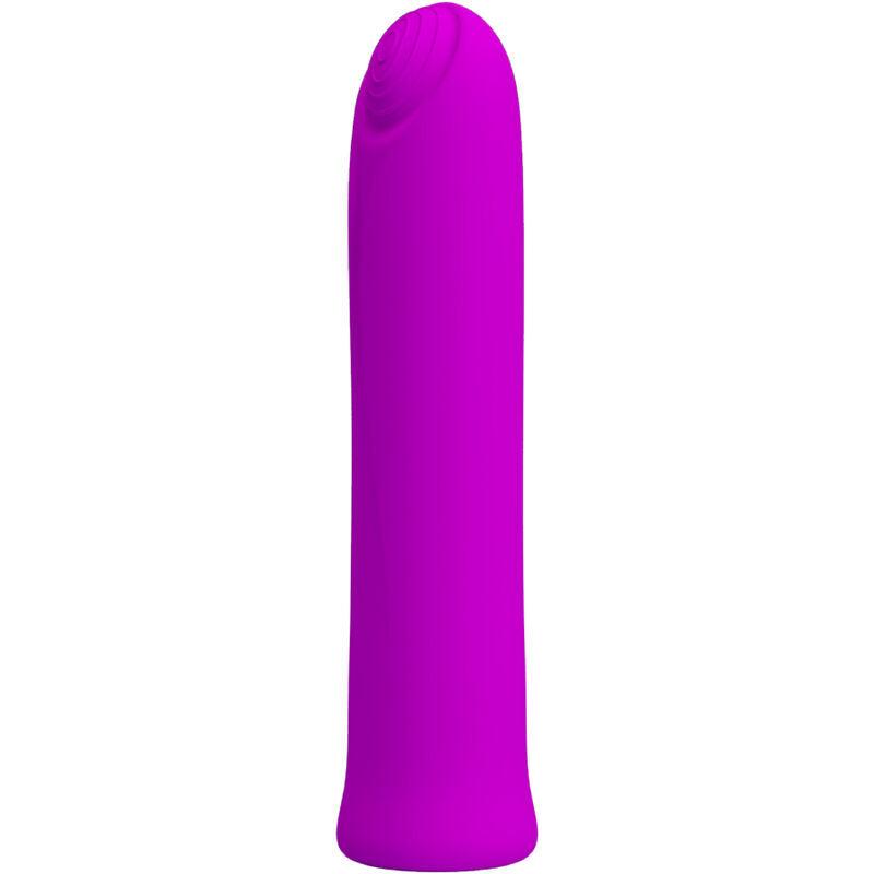 pretty love vibratore curtis mini super power 12 vibrazioni in silicone violetto