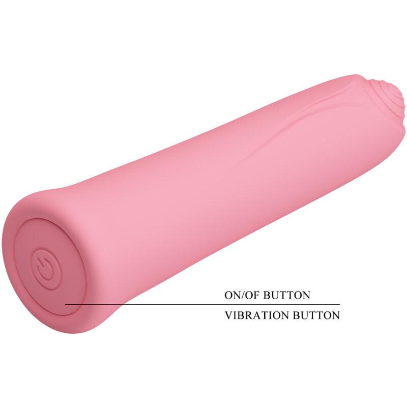 pretty love vibratore curtis mini super power 12 vibrazioni in silicone rosa