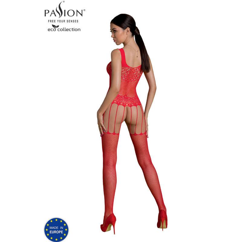 passion collezione eco bodystocking eco bs001 nero