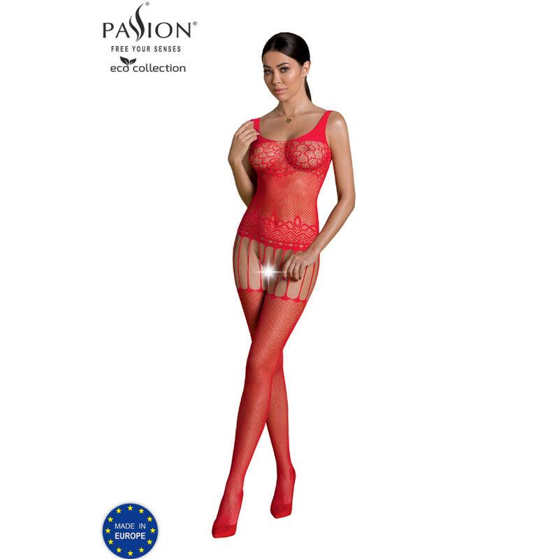 passion collezione eco bodystocking eco bs001 nero