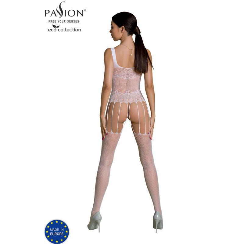 passion collezione eco bodystocking eco bs001 nero