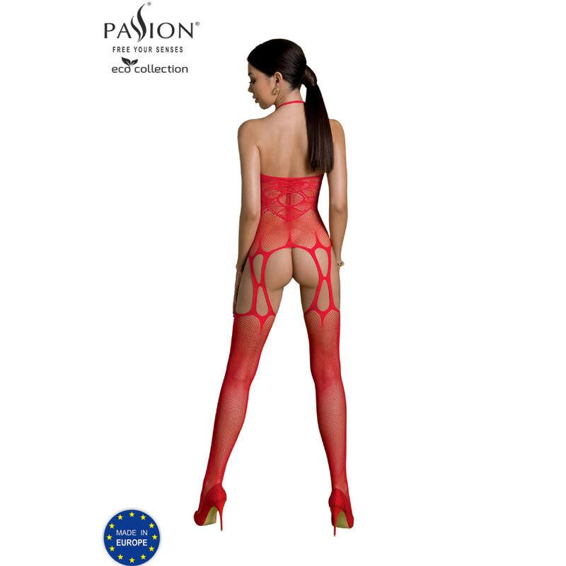 passion collezione eco bodystocking eco bs002 nero