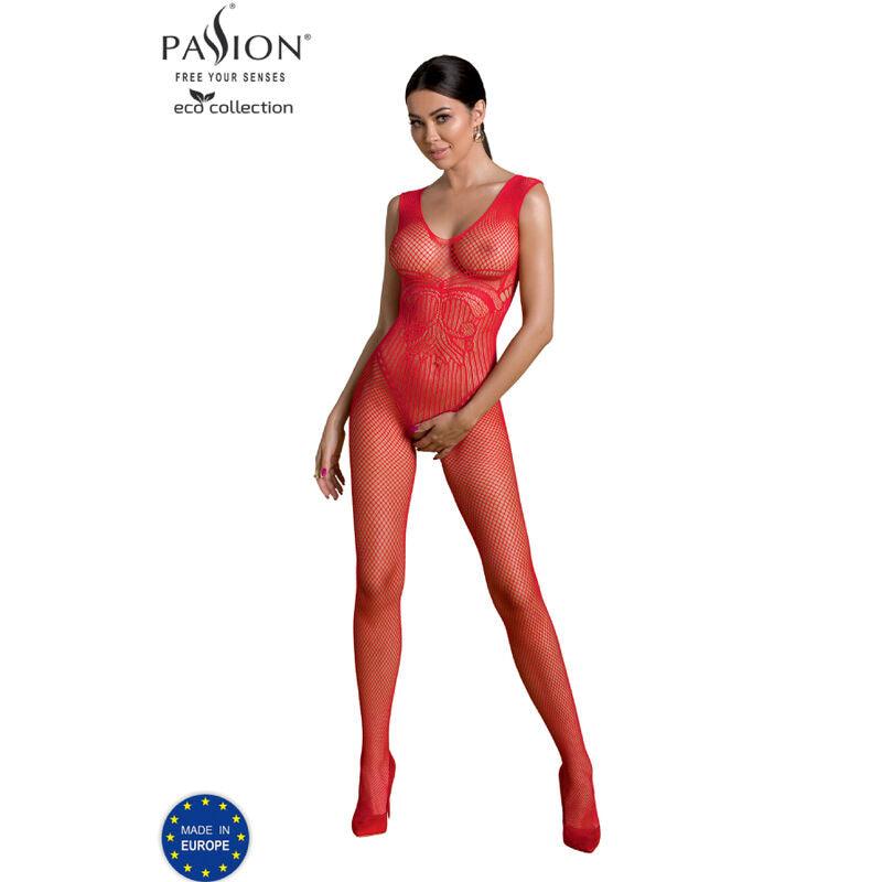 passion collezione eco bodystocking eco bs003 nero