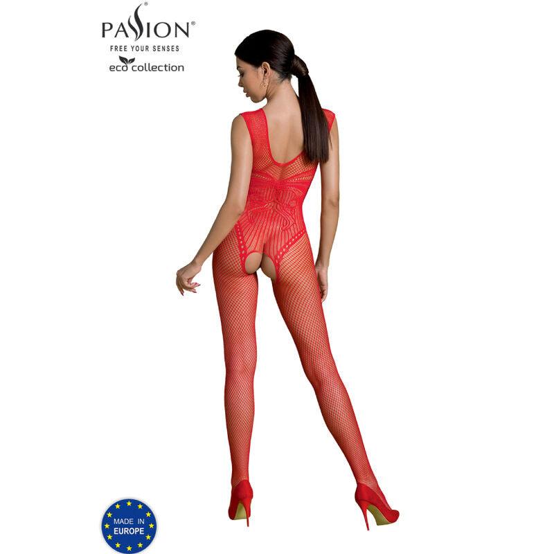 passion collezione eco bodystocking eco bs003 nero