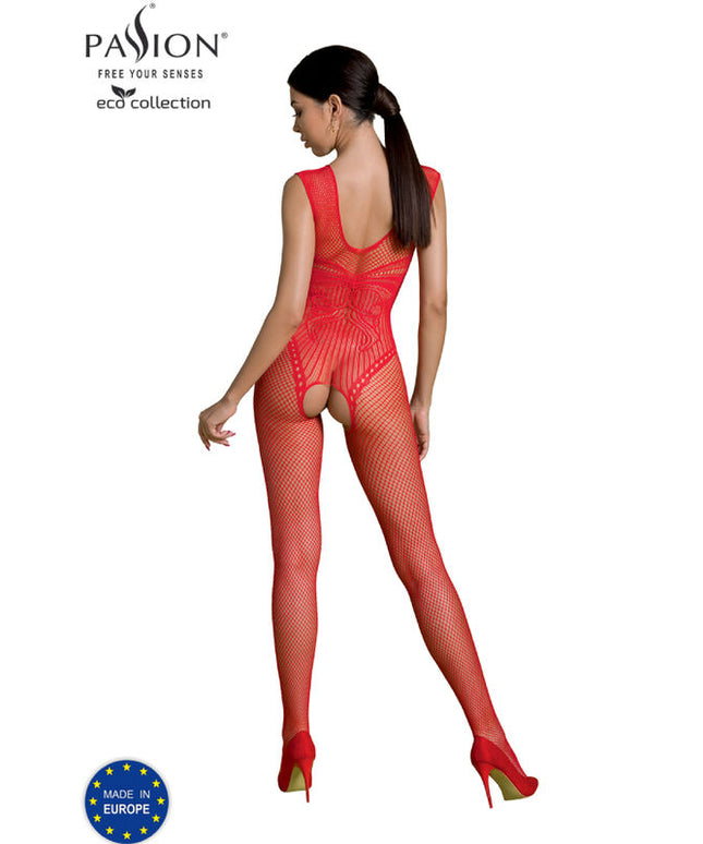 PASSION - COLLEZIONE ECO BODYSTOCKING ECO BS003 NERO
