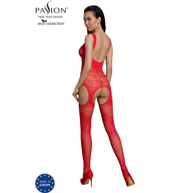 passion collezione eco bodystocking eco bs005 nero