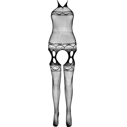 passion collezione eco bodystocking eco bs006 nero