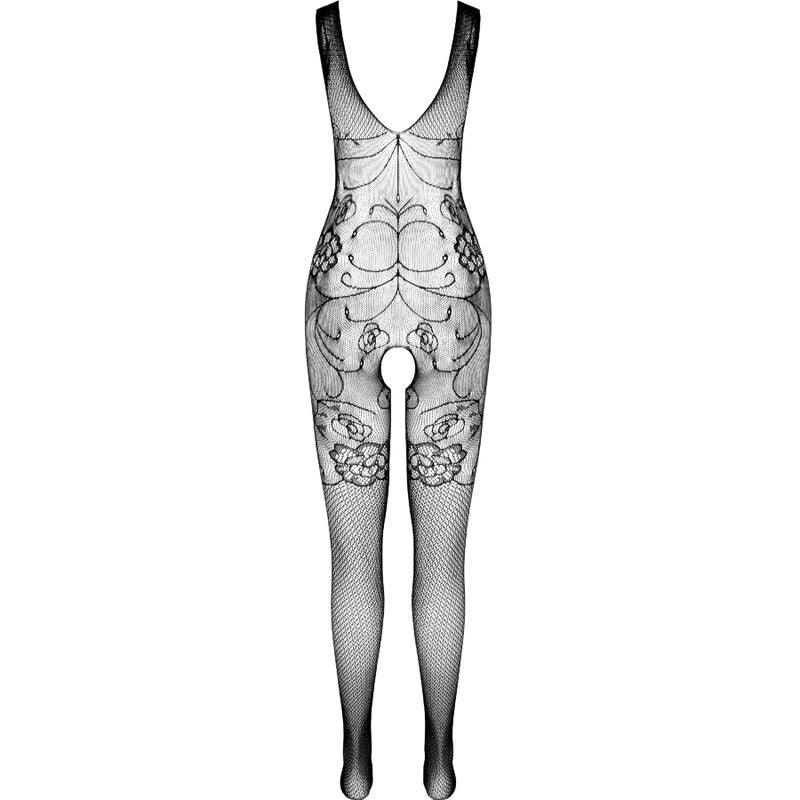 passion collezione eco bodystocking eco bs012 nero