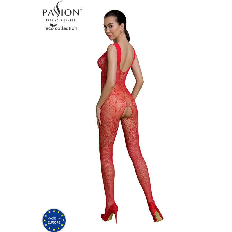 passion collezione eco bodystocking eco bs012 nero