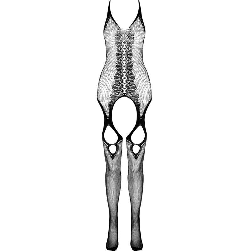 passion collezione eco bodystocking eco bs013 nero