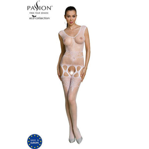 passion collezione eco bodystocking eco bs014 nero