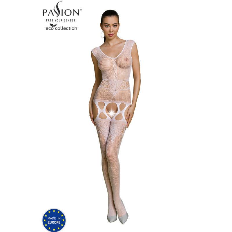 passion collezione eco bodystocking eco bs014 nero