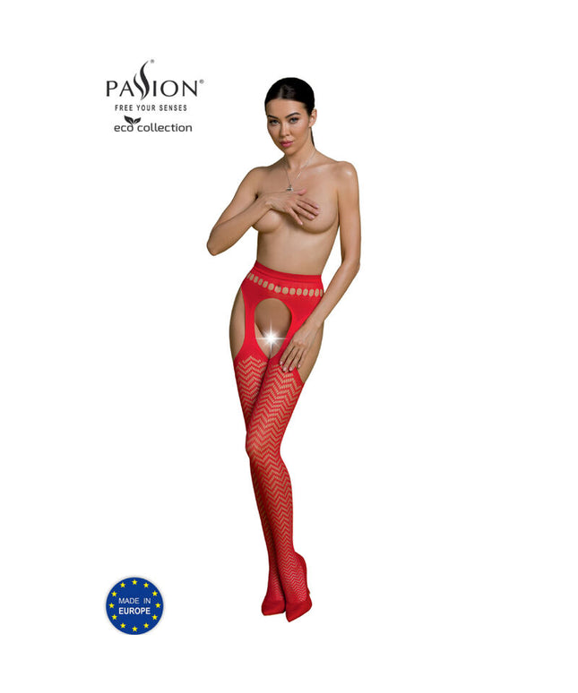 PASSION - COLLEZIONE ECO BODYSTOCKING ECO S002 NERO