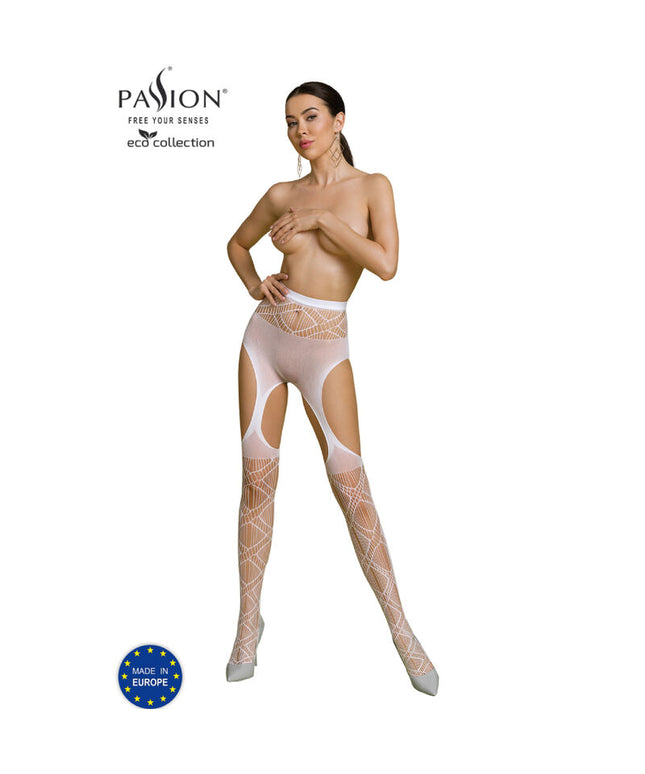 PASSION - COLLEZIONE ECO BODYSTOCKING ECO S005 NERO