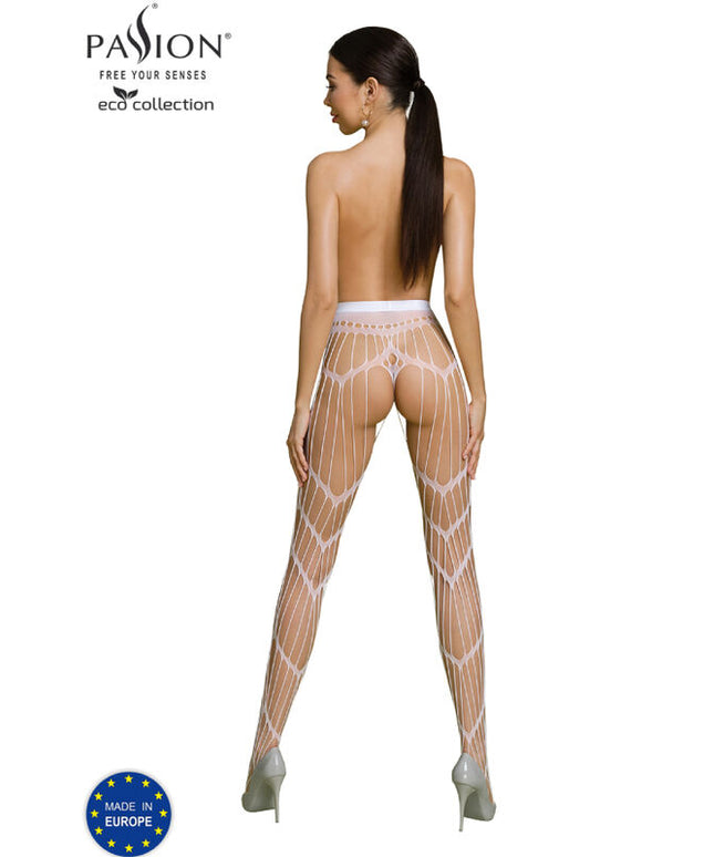 PASSION - COLLEZIONE ECO BODYSTOCKING ECO S006 NERO