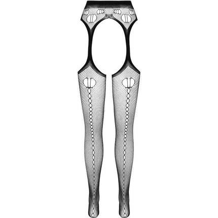 passion collezione eco bodystocking eco s008 nero