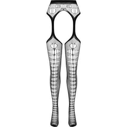 PASSION - COLLEZIONE ECO BODYSTOCKING ECO S008 NERO