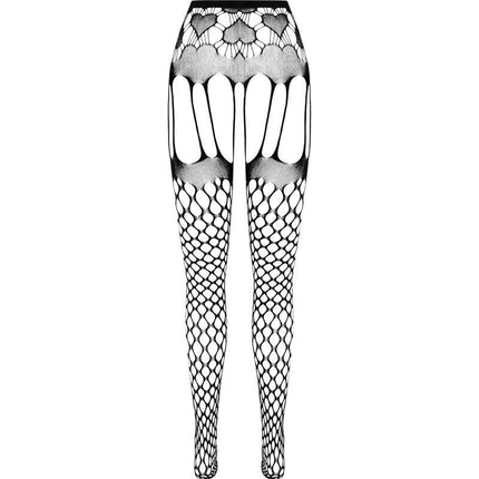 passion collezione eco bodystocking eco s009 nero