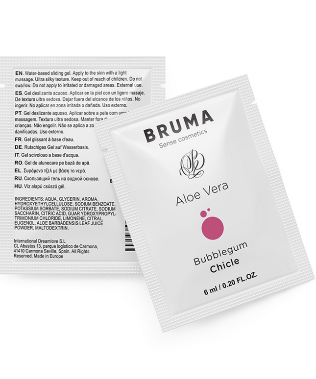 BRUMA - GEL SCORREVOLE ALOE VERA GUSTO BUBBLEGUM 6 ML