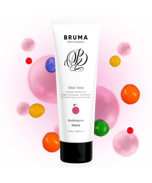 BRUMA - GEL SCORREVOLE ALOE VERA GUSTO BUBBLEGUM 100 ML