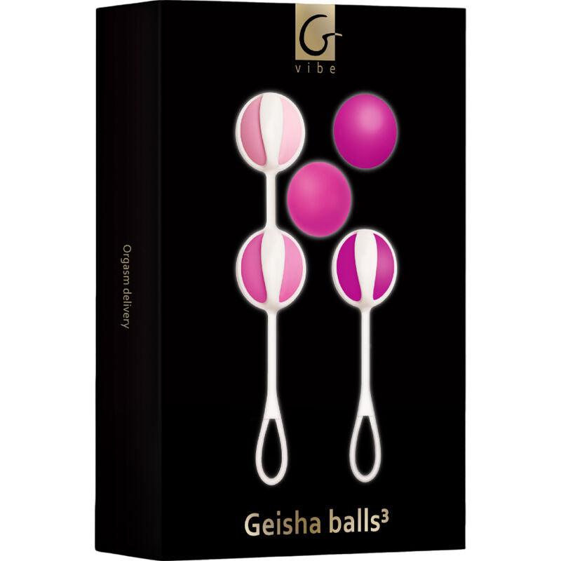 g vibe set 5 sfere da geisha3 rosa