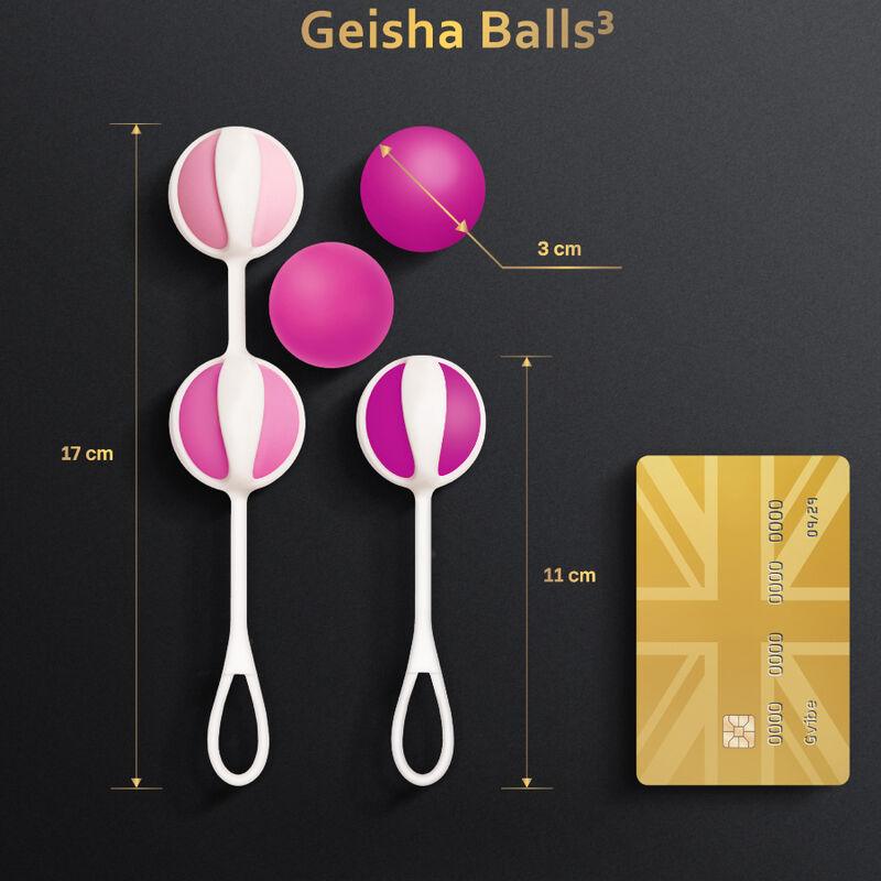 g vibe set 5 sfere da geisha3 rosa