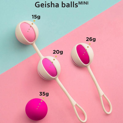 g vibe set 4 sfere da geisha mini viola