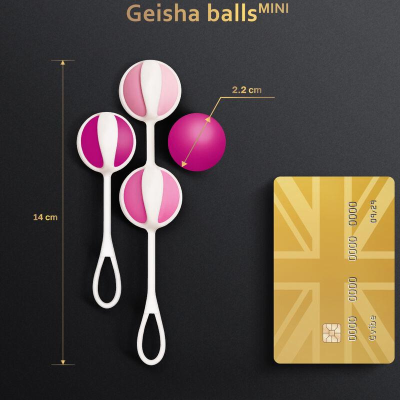 g vibe set 4 sfere da geisha mini viola