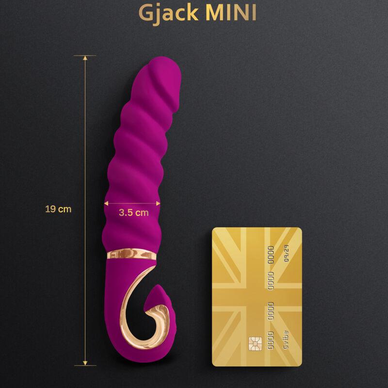 g vibe vibratore in silicone gjack mini viola