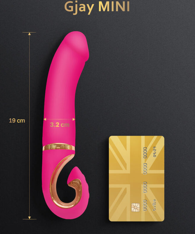 G-VIBE - VIBRATORE IN SILICONE GJAY MINI ROSA