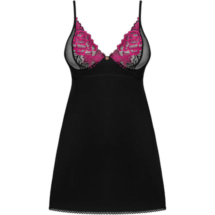 OBSESSIVE - CHEMISE ROSENTY E TANGA XS/S
