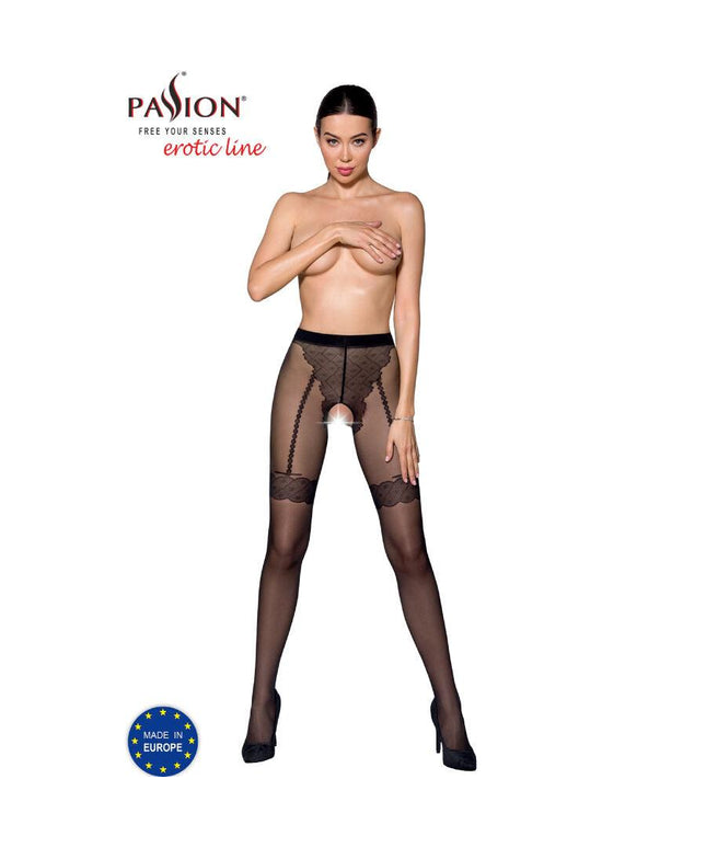 passion tiopen 016 collant nero 1 2 20 den
