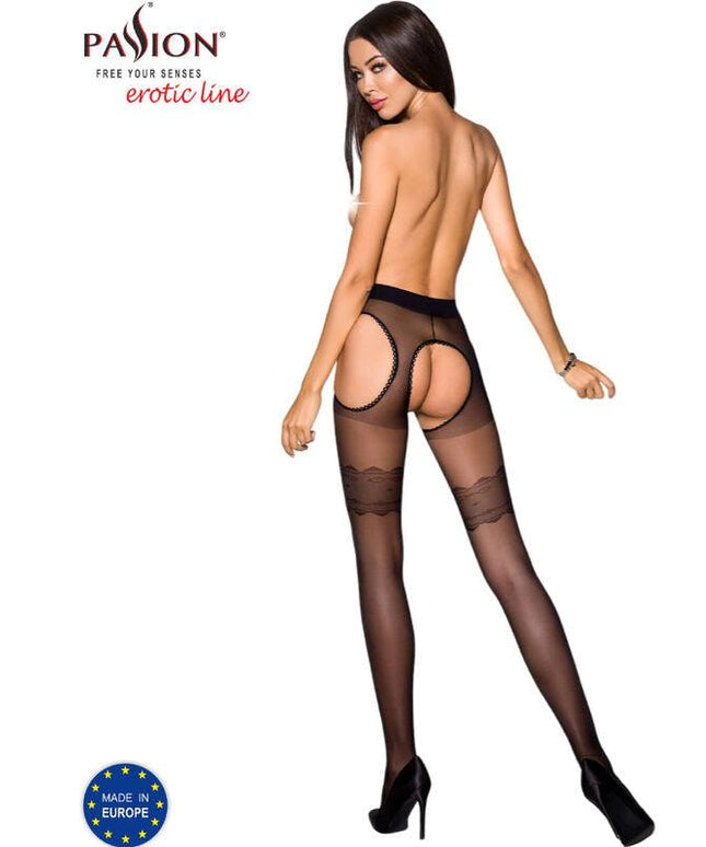 passion tiopen 002 collant nero 1 2 20 den