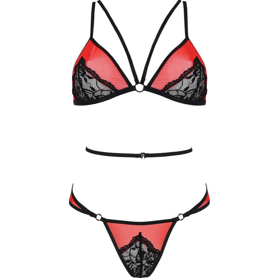 passion set peonia linea erotica rosso s m