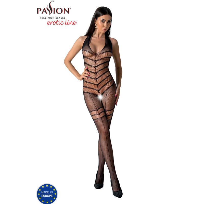 passion bodystocking bs100 nero taglia unica