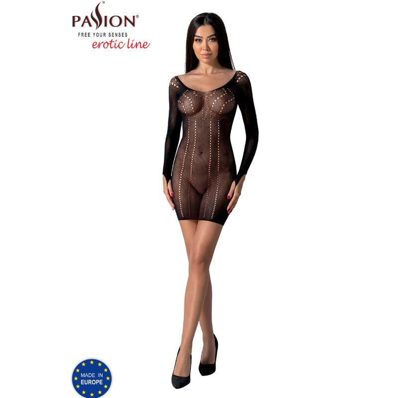 passion bs101 bodystocking nero taglia unica