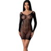 passion bs101 bodystocking nero taglia unica