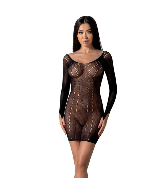 PASSION - BS101 BODYSTOCKING NERO TAGLIA UNICA