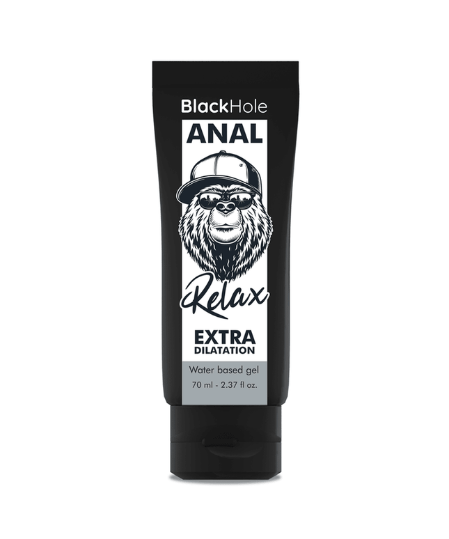 black hole gel base acqua dilatazione anale 70 ml