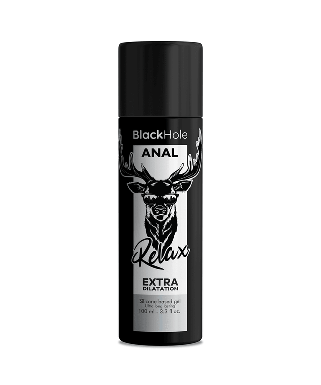 black hole gel silicone base dilatazione anale 100 ml