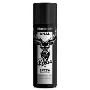 black hole gel silicone base dilatazione anale 100 ml