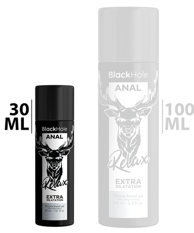 BLACK HOLE - GEL SILICONE BASE DILATAZIONE ANALE 30 ML