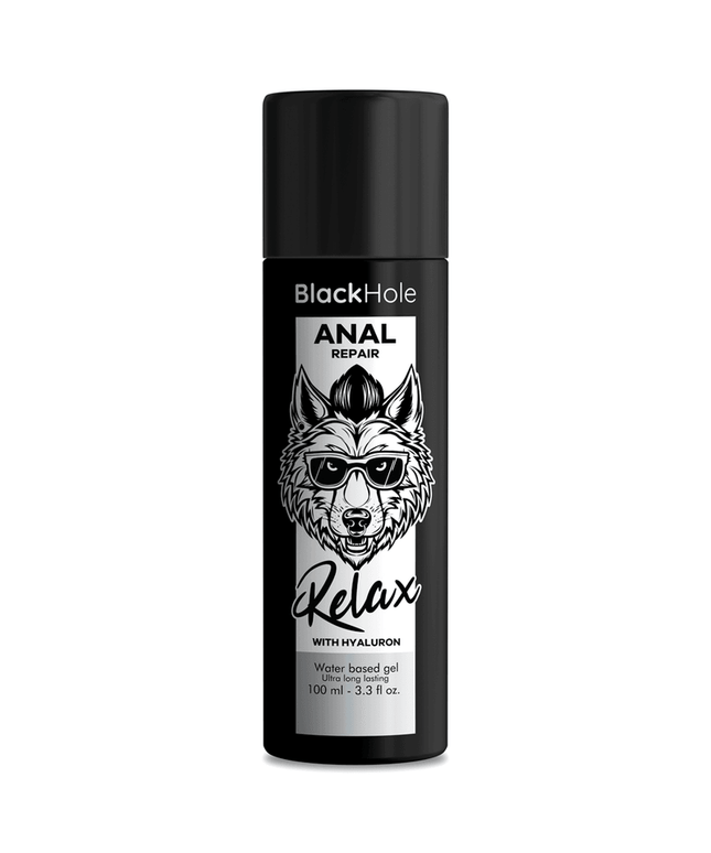 black hole riparazione anale relax a base acqua con ialurone 100 ml