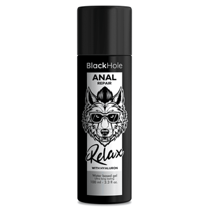 black hole riparazione anale relax a base acqua con ialurone 100 ml